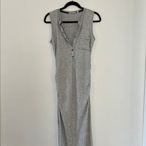 Athleta | Maternity Heather Gray Maxi Dress